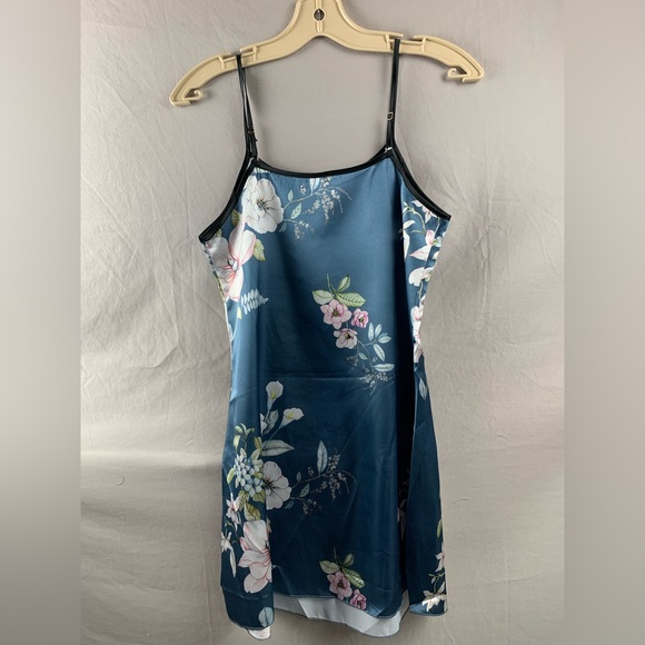 Floral Satin Cami Nightdress - Picture 6 of 8